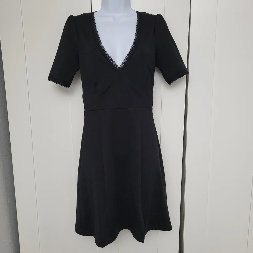 NWOT Rare Sexy Collectif Vega Lace Mini Dress Pinup Goth Date Night - Picture 12 of 13